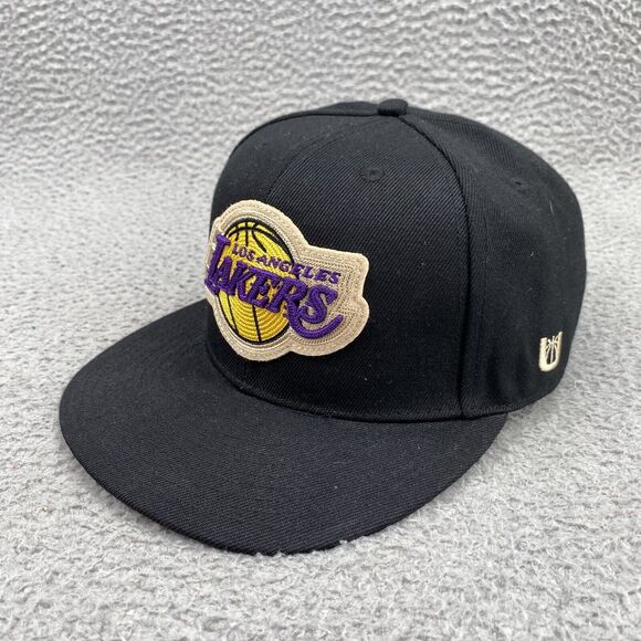 LA Lakers Ultra Game Hat Cap Snapback Adult Black Trucker Patch Logo NBA Men's - Picture 3 of 9